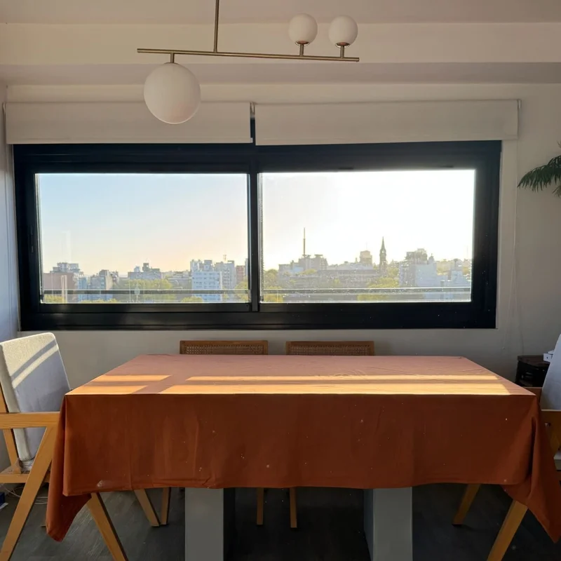 Mantel liso rectangular algodón 140x250cm - marrón en Marrón - Textiles, Uruguay | Buho Store, vista 4
