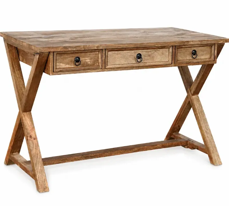 M191 Escritorio / Recibidor 108x60x76 en Madera natural - Aparadores y recibidores, Uruguay | Victoriana