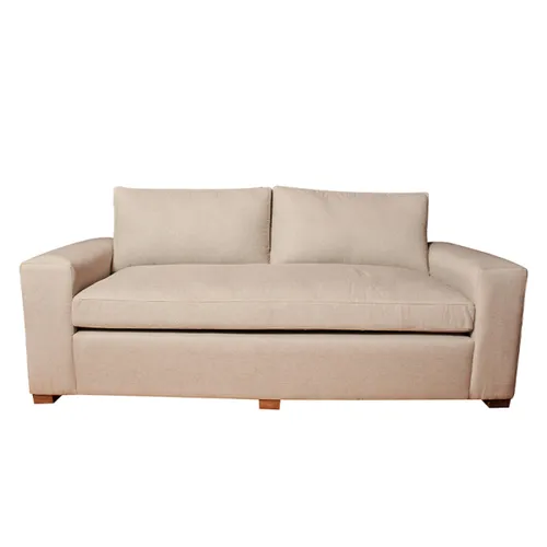 Sillón recto entero 3 cuerpos — Serra Amoblamientos en Beige - Sillones y sofás, Uruguay | Serra Amoblamientos