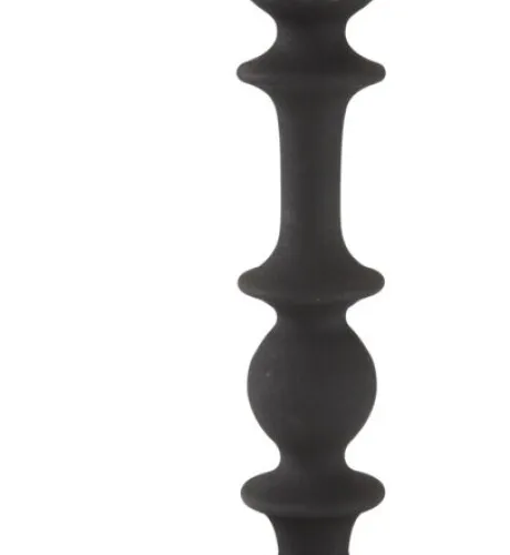Candelabro CASPAR Ø10xH21 cm negro en Negro - Velas y Portavelas, Uruguay | JYSK