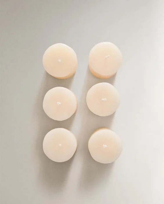 PACK VELAS DECORATIVAS TEALIGHT (PACK DE 6) - Velas y Portavelas, Uruguay | Zara Home, vista 2