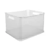 CESTO PLASTICO RECTANGULAR NATURAL COZA. 38x32x23CM en Madera natural - Canastos, Uruguay | Decohogar, vista 1 de 2