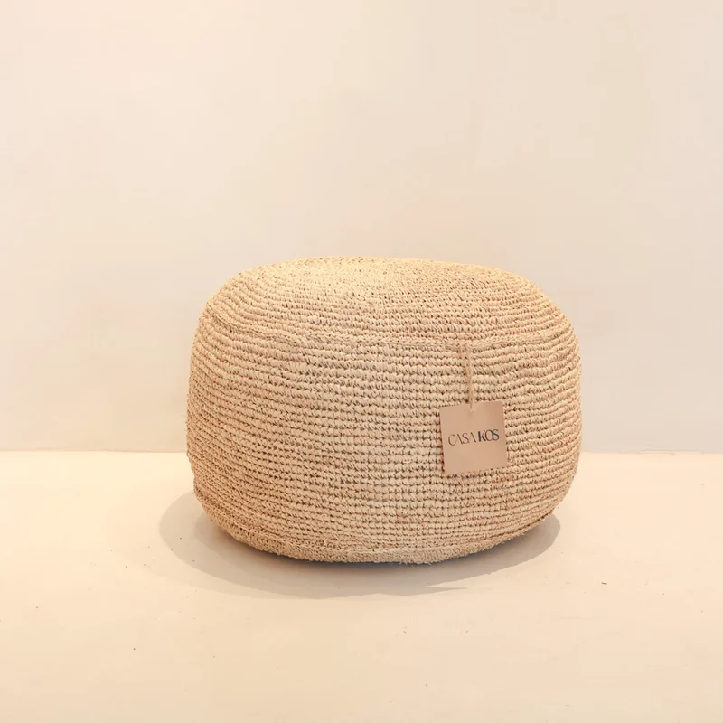 Puff Ibiza en Madera natural - Butacas, banquetas y puffs, Uruguay | Casakos, vista 3