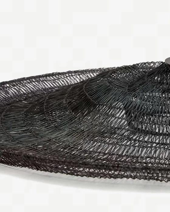 Lámpara de techo Makai de metal con acabado negro - Ø 87 cm en Negro - Lámparas colgantes, Uruguay | Kavehome, vista 5