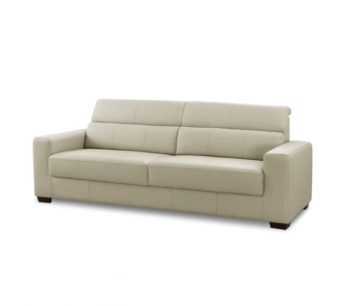 Sillón 100% Cuero - 3 Cuerpos - Sublime - Arena en Blanco - Sillones y sofás, Uruguay | Rústico Hogar, vista 2