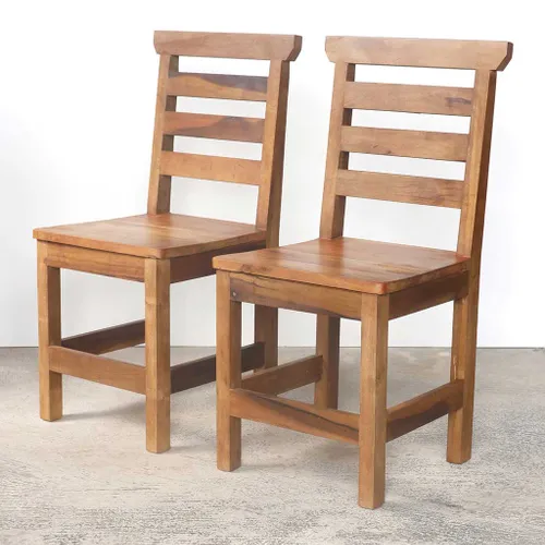 SILLA PARATY en Madera natural - Sillas, Uruguay | Fundamento Muebles