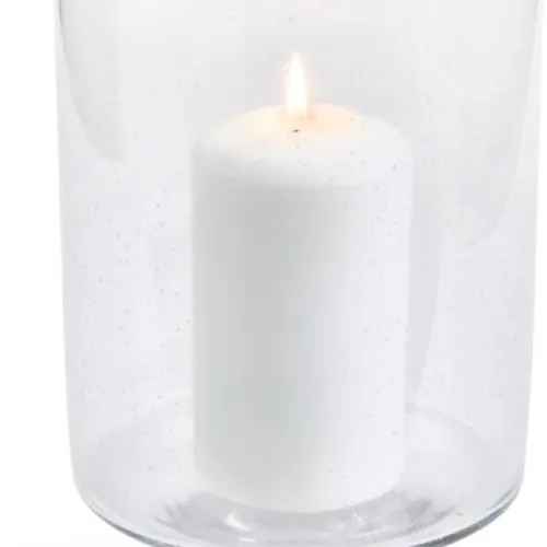 Portavelas FJELD Ø15xA25cm cristal en Transparente - Velas y Portavelas, Uruguay | JYSK
