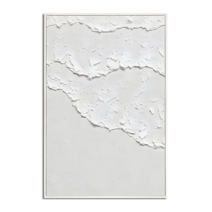 CUADRO CANVAS 60x90cm MARCO PINTURA OLAS - Decoración de pared, Uruguay | Koz