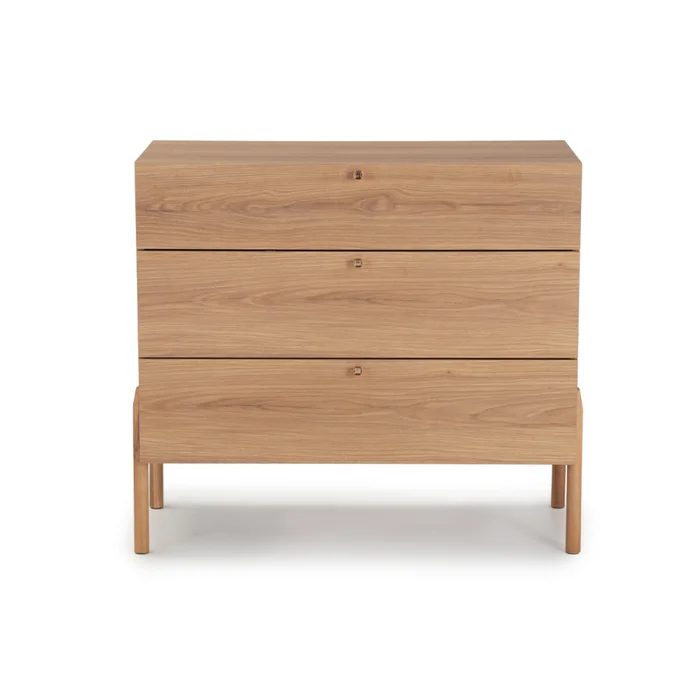 Comoda Oslo Lisa - Natural en Marrón - Cómodas, Uruguay | Nyr, vista 4