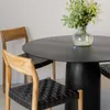 Silla en teca y cuero negro en Negro - Sillas, Uruguay | Entrecasa, vista 5 de 6