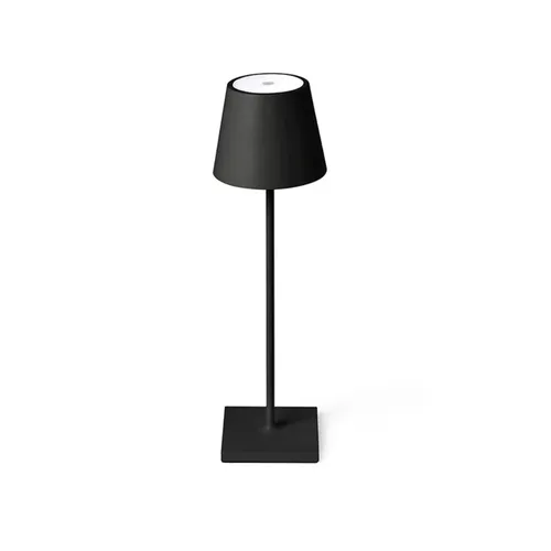 Lámpara de Mesa Luna Recargable Dimerizable Negra en Negro - Lámparas de mesa, Uruguay | Darko Lighting