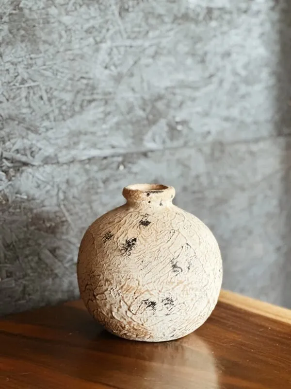 Jarrón Damai Klasik en Beige - Decoración, Uruguay | Balihai