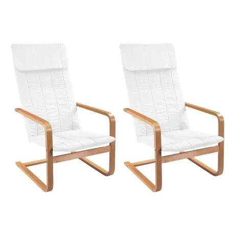 Promo 2 Sillones Flex - Natural en Blanco - Butacas, banquetas y puffs, Uruguay | La Cueva Muebles, vista 5