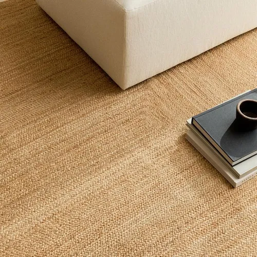 ALFOMBRA RECTANGULAR YUTE en Madera natural - Textiles, Uruguay | Zara Home