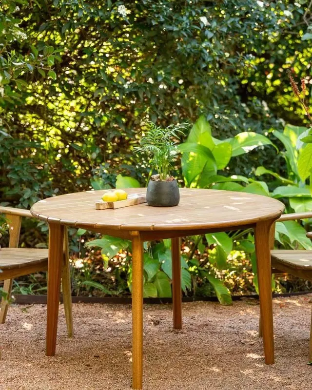 Mesa Napoli 1.20 en Madera natural - Mesas de comedor, Uruguay | Balcony