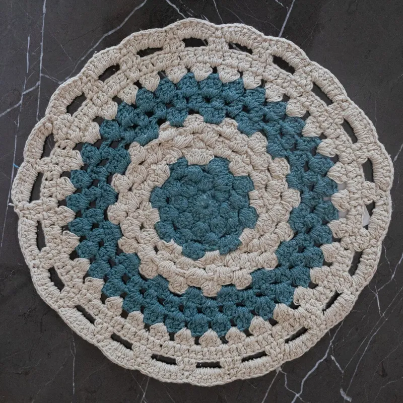 Individual tejido de algodón en Multicolor - Textiles, Uruguay | Buho Store