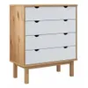 Comoda 4 C Mel/Gris Linea Nordica en Madera Maciza - Cómodas, Uruguay | Que Sal Muebleria, vista 7 de 16