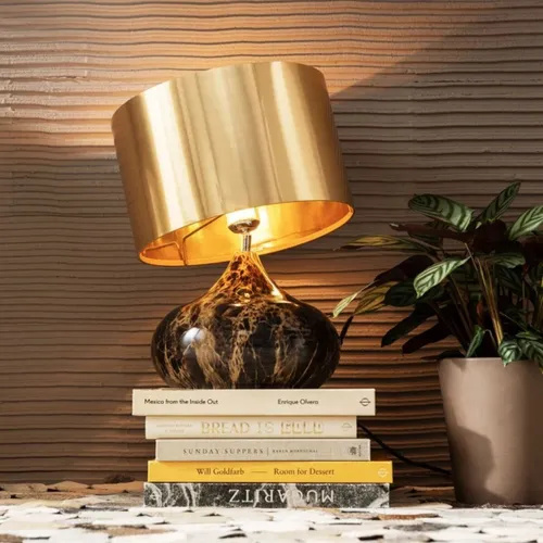 LUMINARIA DE MESA MAMO DELUXE Bronce  - Lámparas de mesa, Uruguay | Viasono