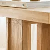 MESA DE ARRIMO / CONSOLA TRAVERTINO - 1.80 MTS en Madera natural - Bibliotecas, Uruguay | La Iberica, vista 3 de 12
