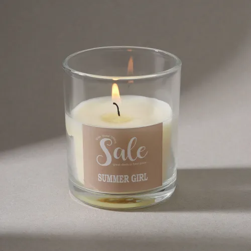 Vela Frasco Deco 6 - Velas y Portavelas, Uruguay | Tiendas Montevideo