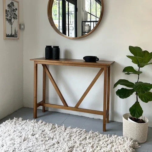 Recibidor Geranio en Madera natural - Aparadores y recibidores, Uruguay | Decoquadra