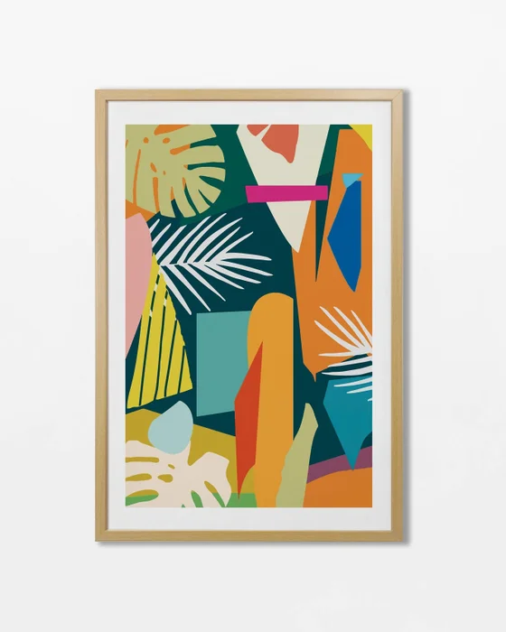 Jungle N.03 en Multicolor - Láminas, Uruguay | La Cuadrería