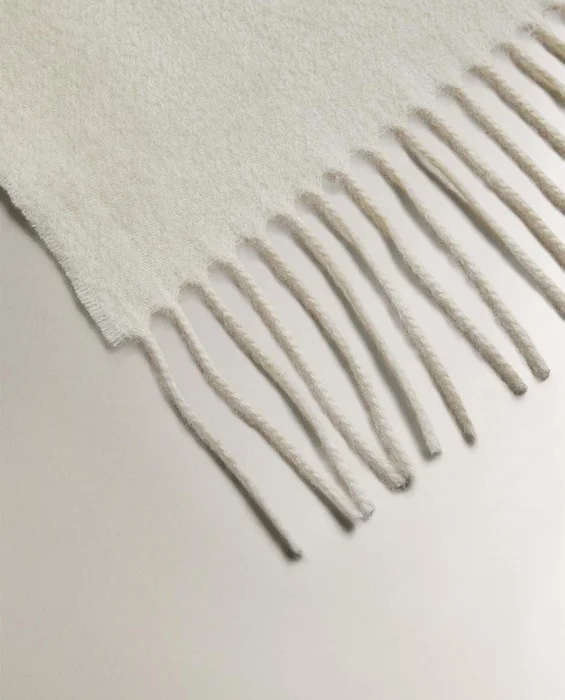 MANTA CASHMERE en Blanco - Textiles, Uruguay | Zara Home, vista 3