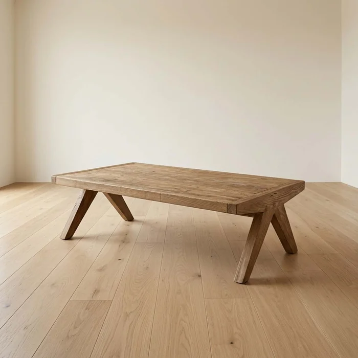 Mesa Ratona Madera Natural-beige Ceibo Natural en Madera natural - Mesas de living, Uruguay | Divino
