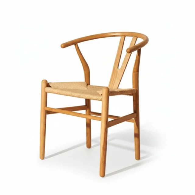 Silla Wishbone en Madera natural, Uruguay | New York Home