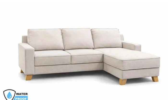 Sofa con Chaise VENTO en Beige - Sillones y sofás, Uruguay | Finkel