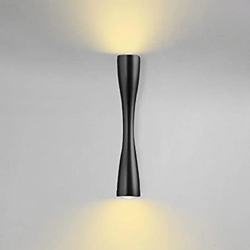 Luminaria Aplique de pared exterior interior Grande Negro - Iluminación, Uruguay | Decotech, vista 3