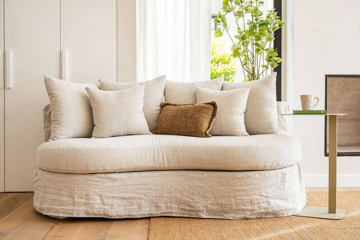 SILLON FORMS - LINO CRUDO en Beige - Sillones y sofás, Uruguay | La Iberica, vista 5