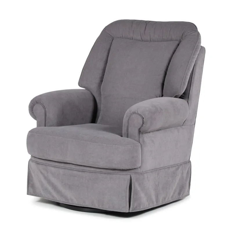 Butaca Bergere Sense giratoria - Tela Aquaclean - A fabricar en Gris - Butacas, banquetas y puffs, Uruguay | NYR