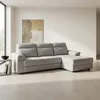 Rinconera Owen - Tela Microfibra - Chaise derecho - 12073 (Greige) en Beige - Sillones y sofás, Uruguay | NYR, vista 1 de 6
