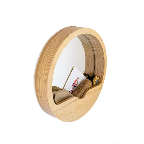 Espejo Recibidor Brasilia en Madera natural - Espejos, Uruguay | Benteveo, vista 5