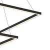 Colgante led dos Marcos 60 + 40cm 70W Dimerizable NEGRO en Negro - Lámparas colgantes, Uruguay | Iluminica, vista 3 de 6