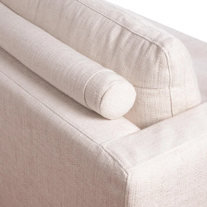 Sofá 3 Cuerpos Tela Natural-beige Nunu Natural en Beige - Sillones y sofás, Uruguay | Divino, vista 6