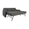 Sillon cama Madalena - Gris en Gris - Sillones y sofás, Uruguay | La Cueva Muebles, vista 7 de 8