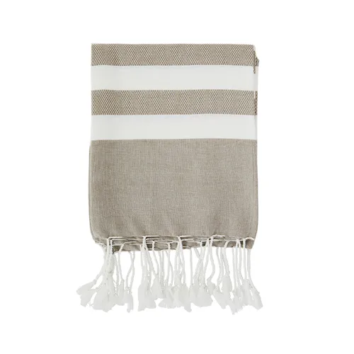 Toalla Sand & White en Multicolor - Textiles, Uruguay | De Arcos