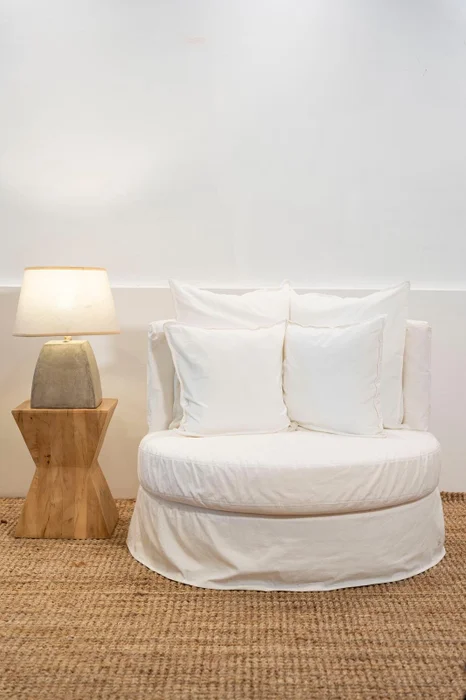 Butaca Circular en Madera natural - Butacas, banquetas y puffs, Uruguay | Marvic