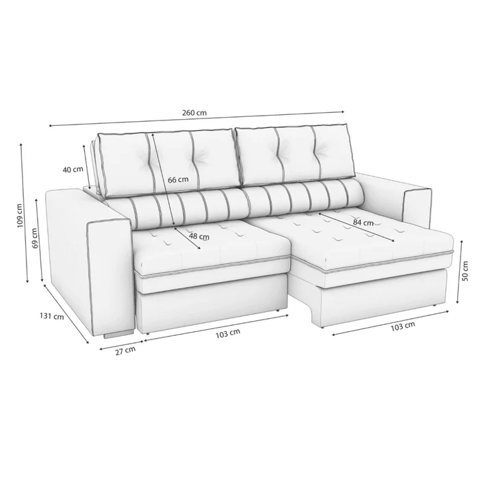 Sofa Egada-juno 2.60mt en Sofa Egada-Juno Arena, Sofa Egada-Juno Fendi - Sillones y sofás, Uruguay | Casa Brava, vista 10