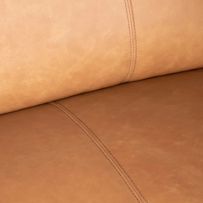 Sofa 3 Cuerpos Cuero-100-natural Marron Laurent Camel en Beige - Sillones y sofás, Uruguay | Divino, vista 6
