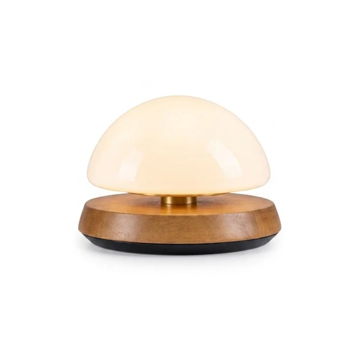 Lampara de Mesa Flotante - Madera / Vidrio - Lámparas de mesa, Uruguay | Berna home