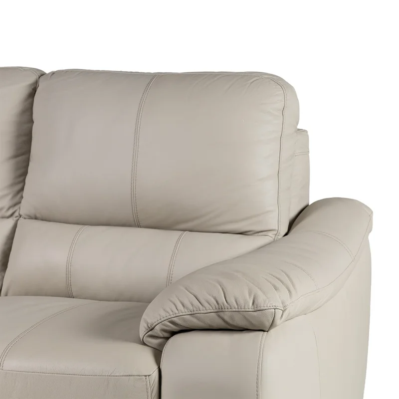 Sofá Portofino - Cuero Básico - 2 cuerpos - Arena - (Preventa) en Beige - Sillones y sofás, Uruguay | Nyr, vista 7