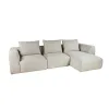 SOFA CORSO CHAISE DERECHO 296X105X80CM TELA BEIGE - Sillones y sofás, Uruguay | Vinibel, vista 2 de 2