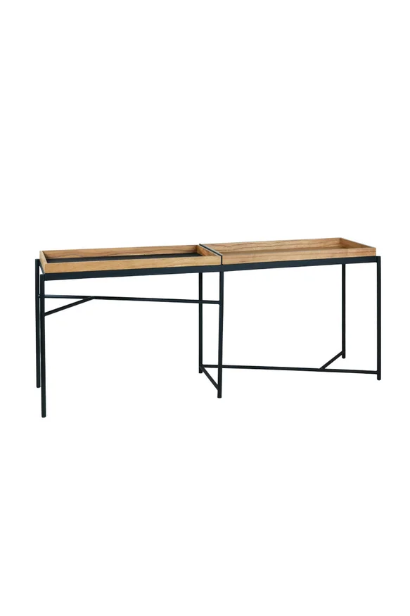 CONSOLA SKINNY CINAMOMO NATURALE 180X45X78H CM - Aparadores y recibidores, Uruguay | Vinibel, vista 2