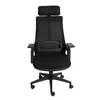 Silla De Oficina Malla Negro Lombardi en Negro - Escritorios y sillas de escritorio, Uruguay | Divino, vista 3 de 8