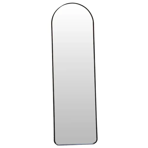 Espejo De Pie Aluminio Negro Slv-61 en Negro - Espejos, Uruguay | Divino