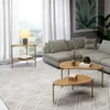 Conjunto Mesas Organicas Florencia Alta Baja y Esquinera en Madera natural - Mesas de living, Uruguay | Balton, vista 1 de 5