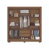 Ropero Placard 3 Puertas Corredizas 100% Mdp - Roperos y placares, Uruguay | Lais Muebles, vista 3 de 4